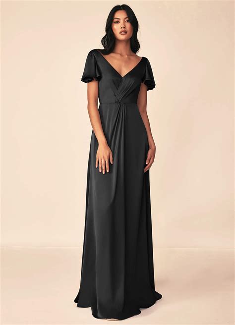 azazie stretch satin|azazie soren stretch satin dress.